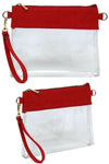 See Thru Transparent Clutch Crossbody Bag