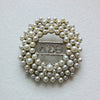Round Pearl DST Lapel Pin