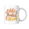 Thankful, Grateful, Blessed T-Shirt & Mug Set, Gift Set