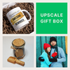 Upscale Box - Mug, Socks or Hat & Glove, Coffee
