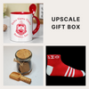 Upscale Greek Box - Mug, Socks & Coffee