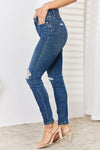 Judy Blue High Waist Distressed Slim Jeans