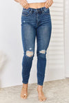 Judy Blue High Waist Distressed Slim Jeans
